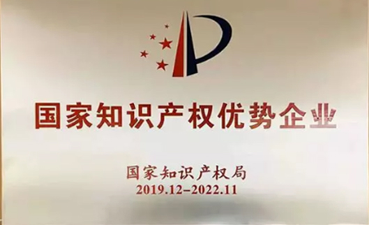 國家知識產權優(yōu)勢企業(yè)